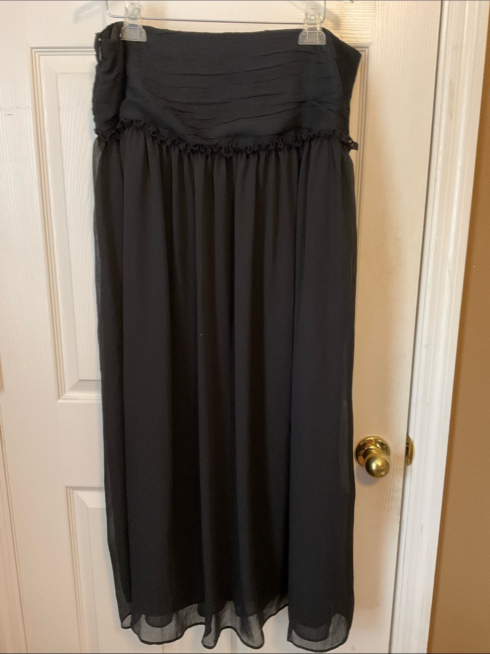 Future Collective Women's A-Line Fully Lined High Waisted Maxi Skirt Size 16